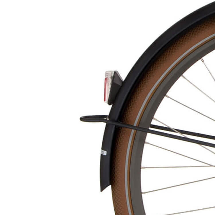 Cortina Mudguard rear 28 U4 star grey matt nd