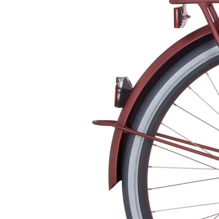 Cortina Mudguard rear 28 U4 rose matt