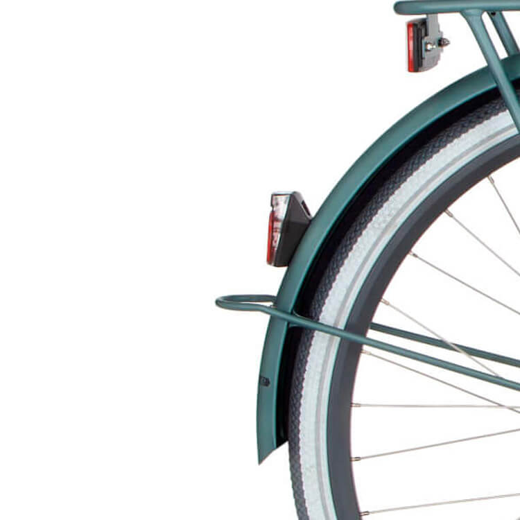 Cortina Mudguard rear 28 U4 opal green matt