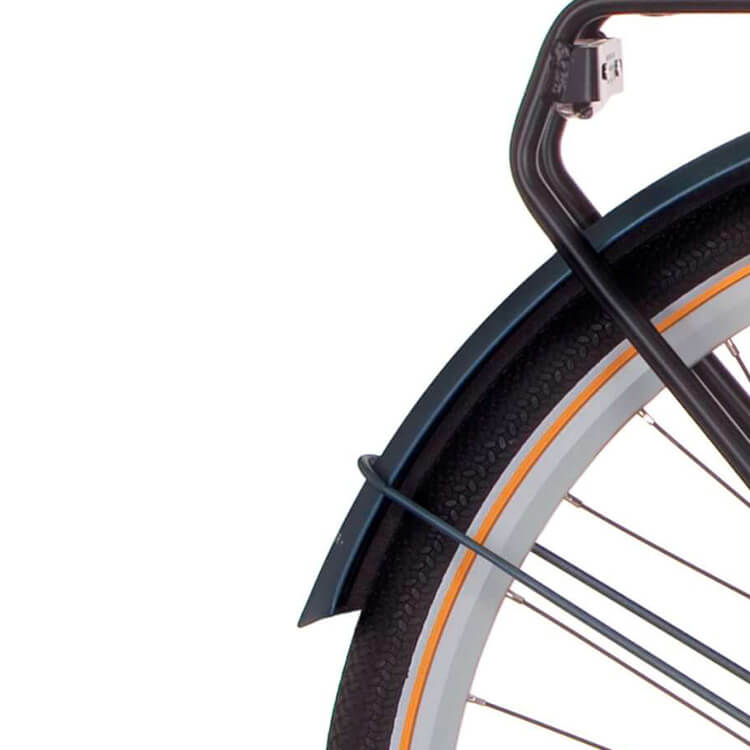 Cortina Mudguard rear 28 Common mystery grey matt