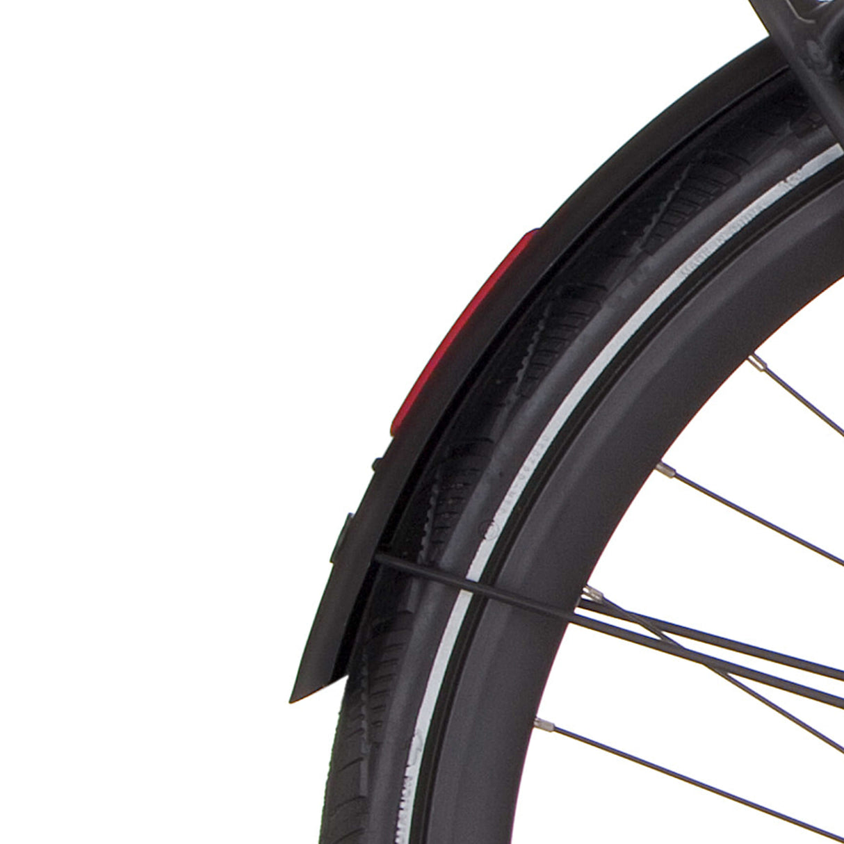 Cortina Mudguard rear 28 E-Mozzo ilu black