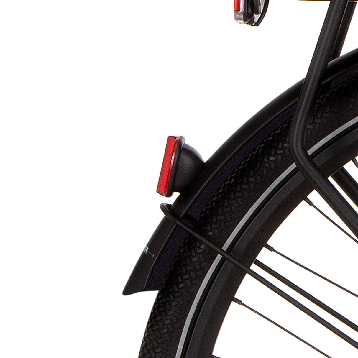 Cortina Mudguard rear 28 E-Common BF jet black matt