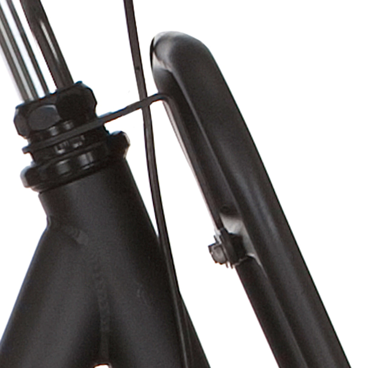 Cortina steering head bracket front carrier 24 M dark grey matt