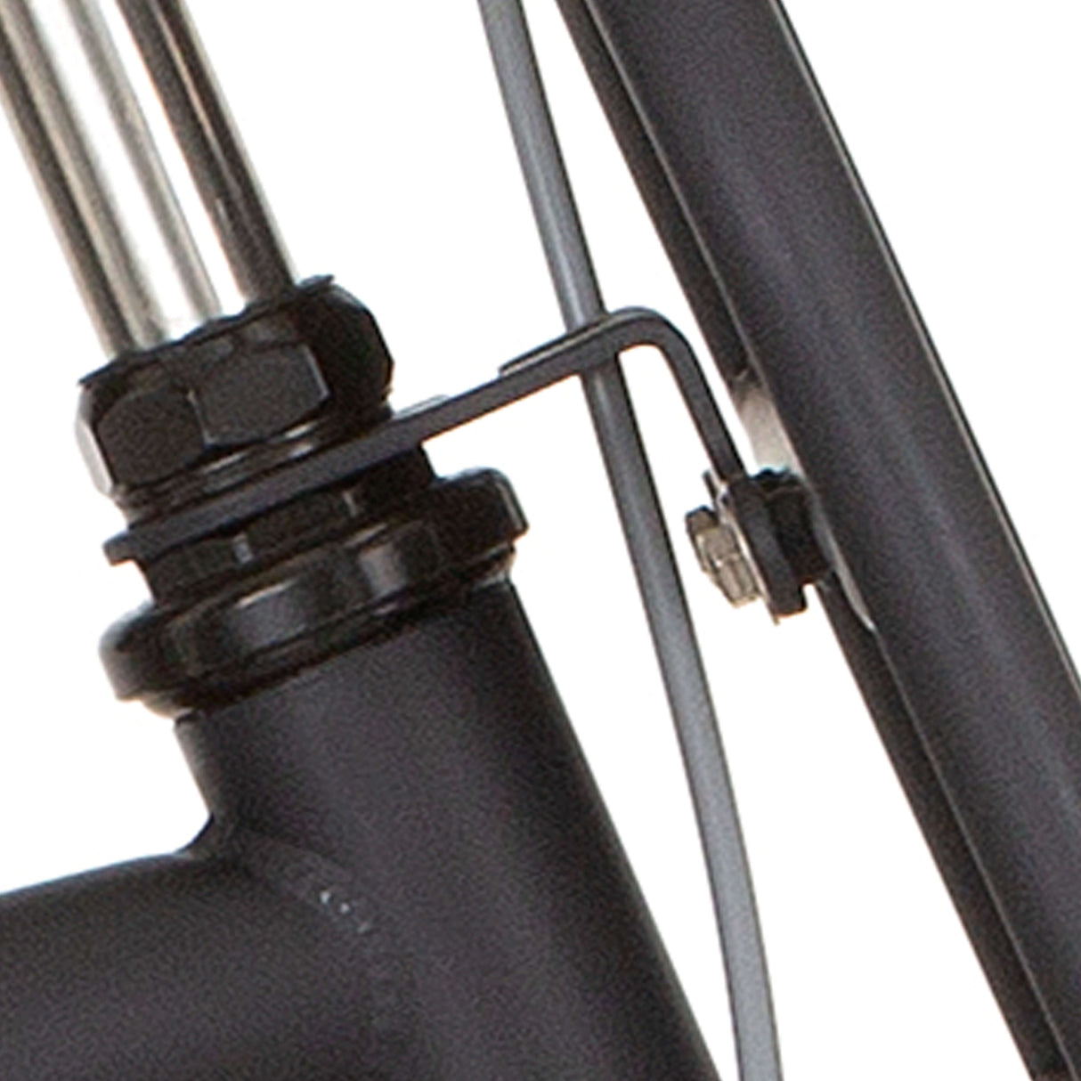 Cortina steering head bracket front carrier 24 26 J dark grey mat