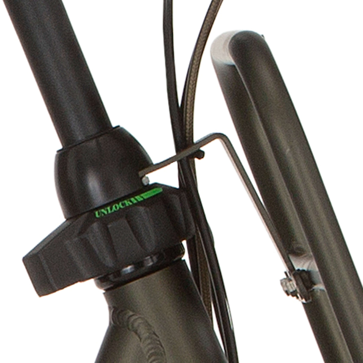 Cortina steering head bracket front carrier 28 D elegance green matt