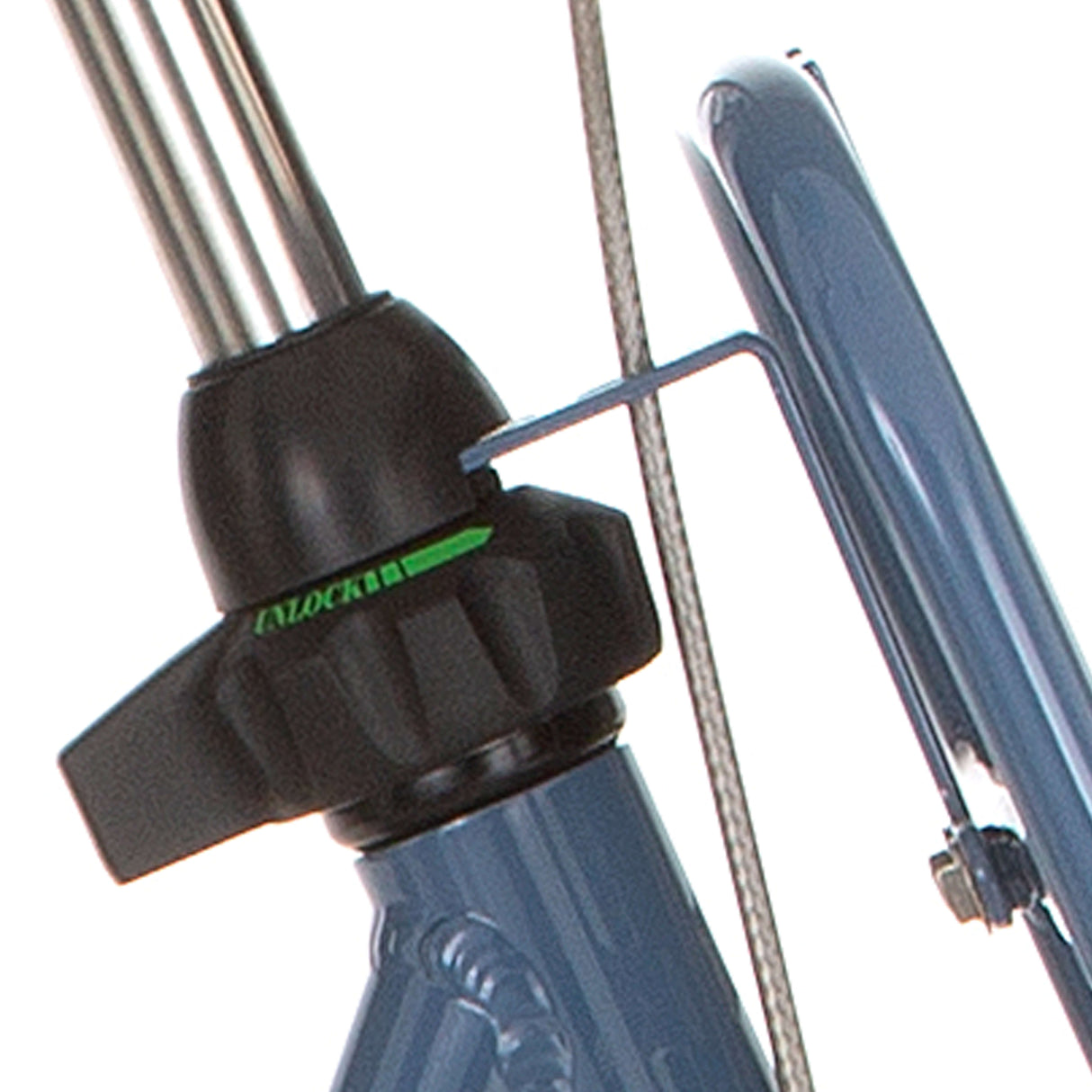 Cortina steering head bracket front carrier 28 D dull blue