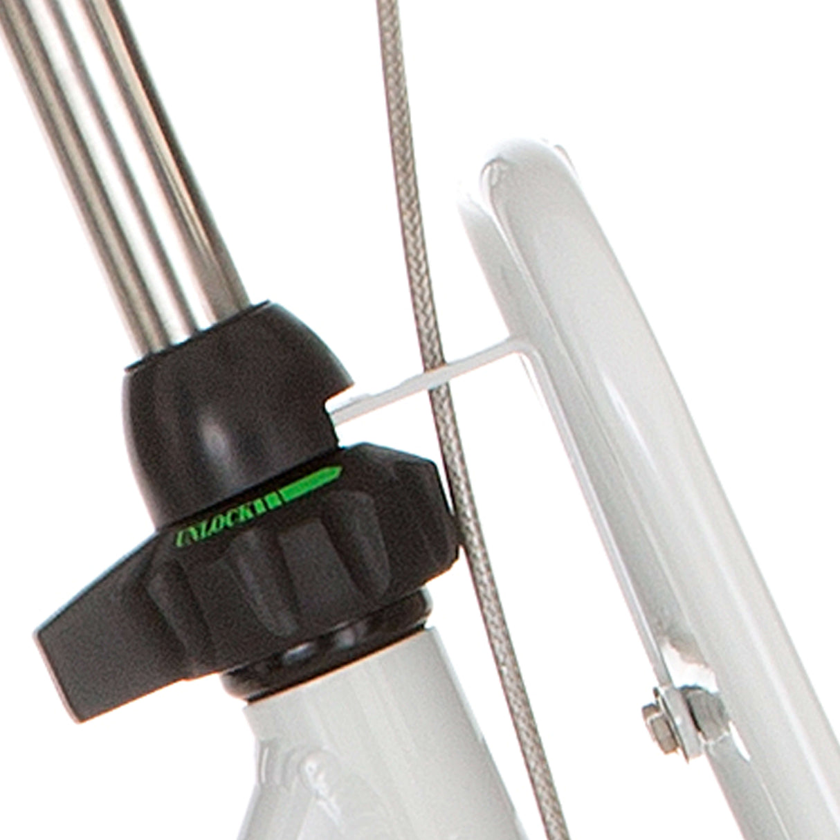 Cortina steering head bracket front carrier 28 D light grey