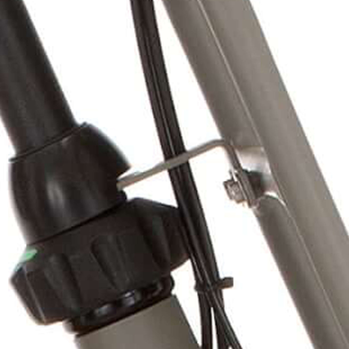 Cortina steering head bracket front carrier 28 H quarz grey matt