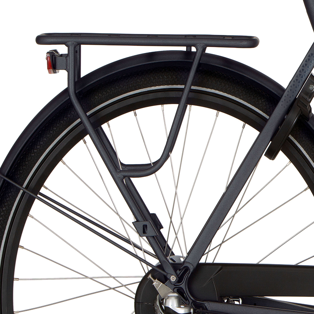 Cortina rear carrier foss slate grey matt