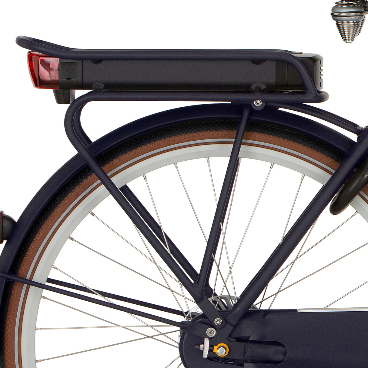 Cortina rear carrier E-U4 dark grey matt 230mm