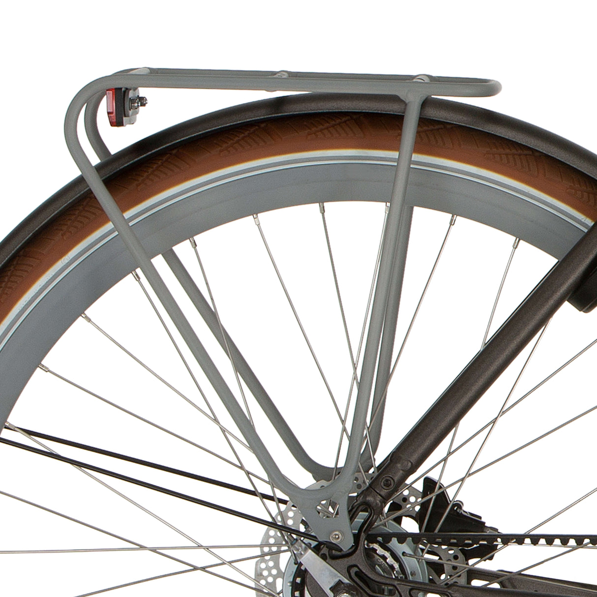 Cortina rear carrier 28 mozzo traffic grey matt