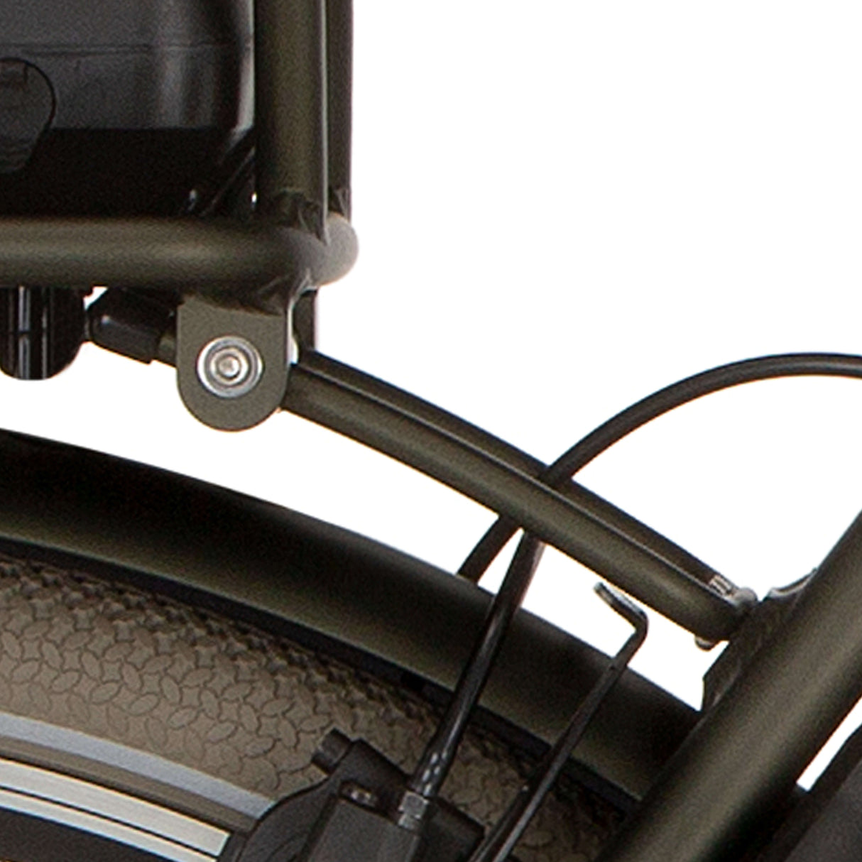 Cortina Achterdrager soporte de 170 mm Bafang Elegance Green MA