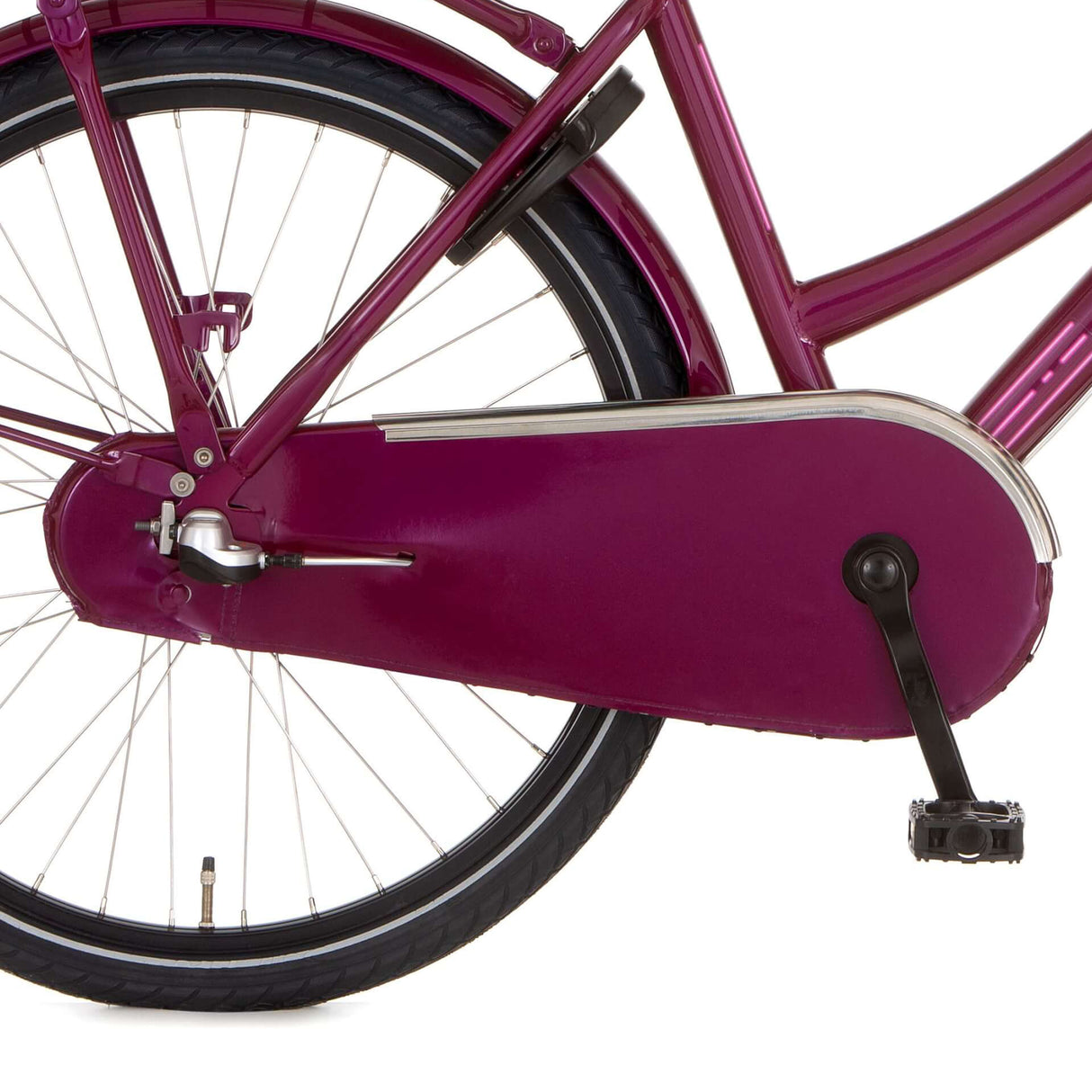 Cortina chain guard lacquered cloth 24 U4 carmen violet