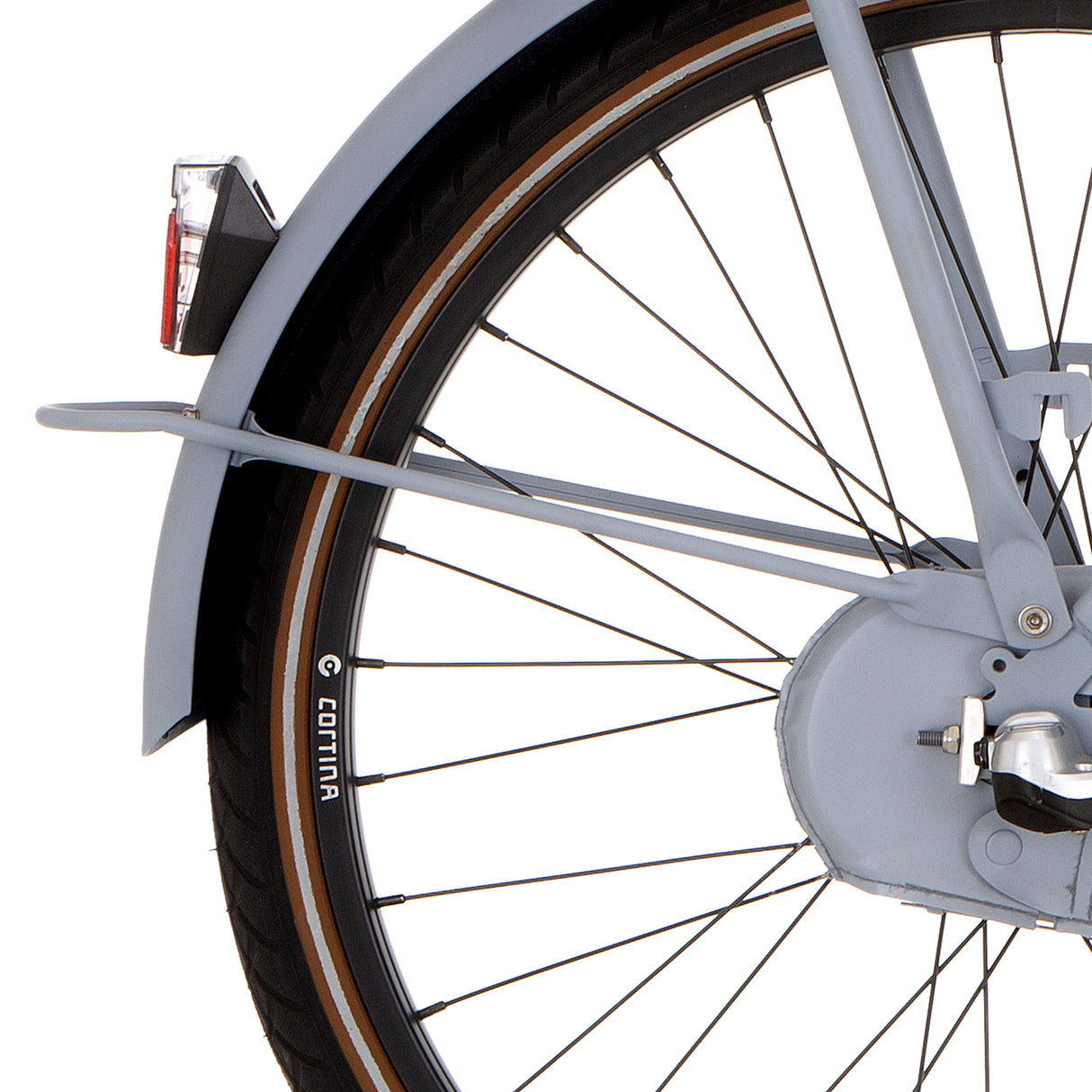 Cortina Mudguard bar rear 24 U4 neutral grey matt