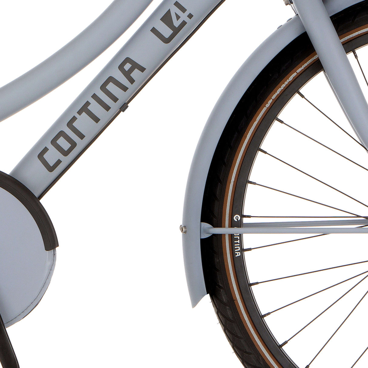 Cortina Mudguard for 26 U4 neutral grey matt