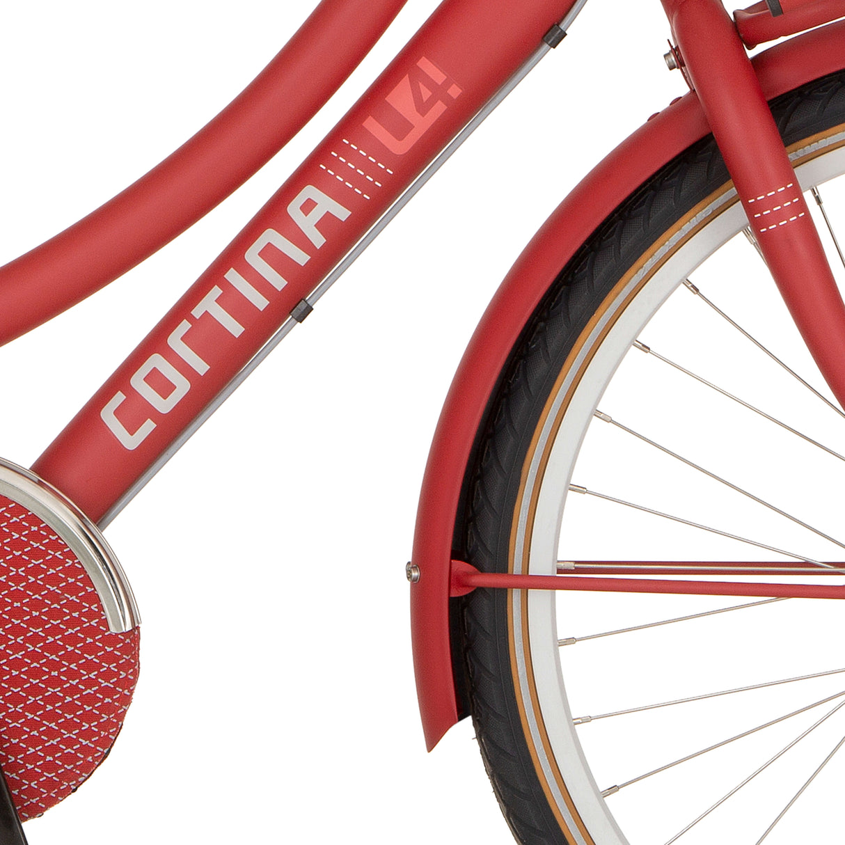 Cortina mudguard for 26 u4 true red matt
