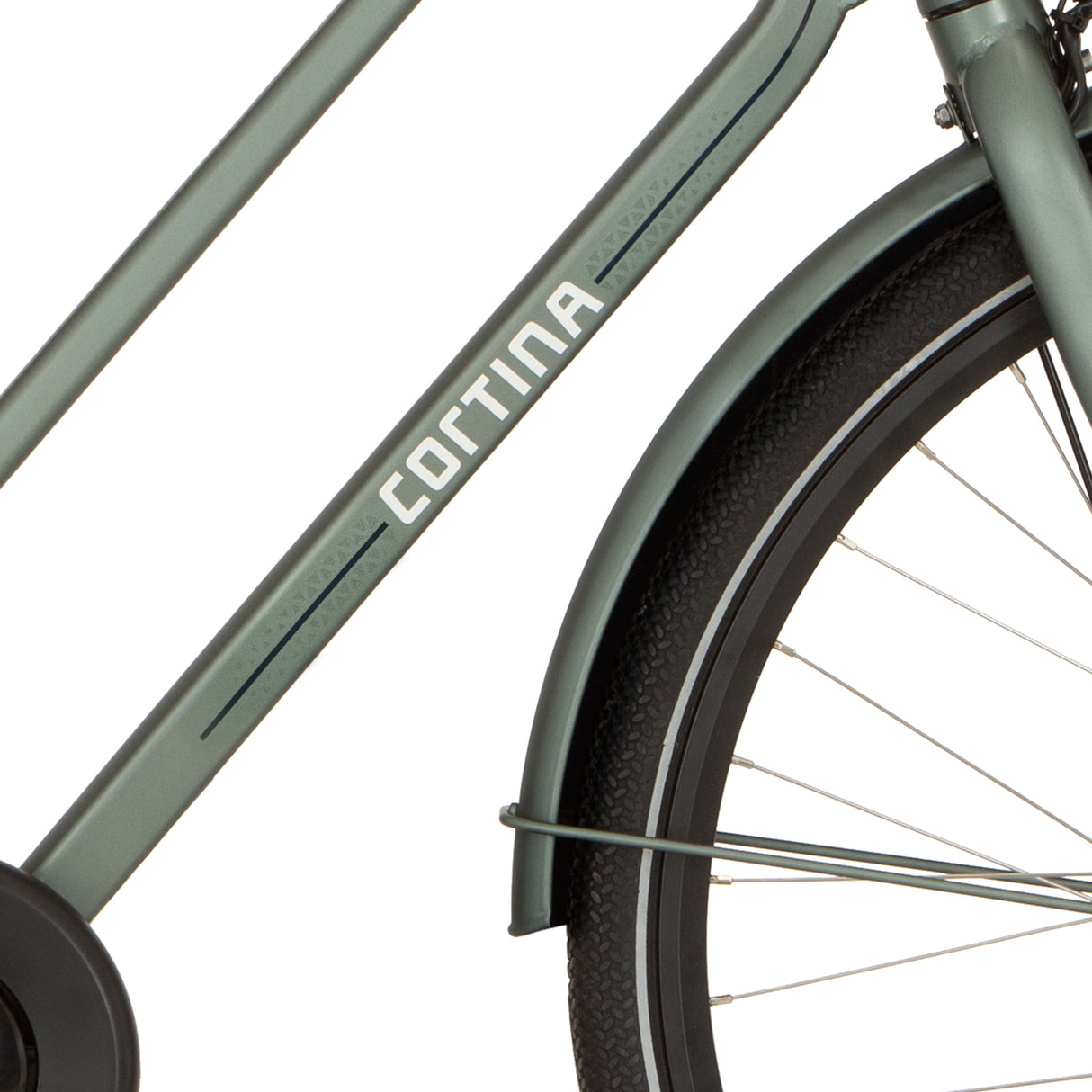 Cortina mudguard for 28 foss lava stone matt