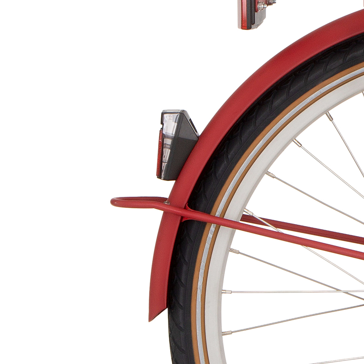 Cortina Mudguard rear 24 U4 true red matt