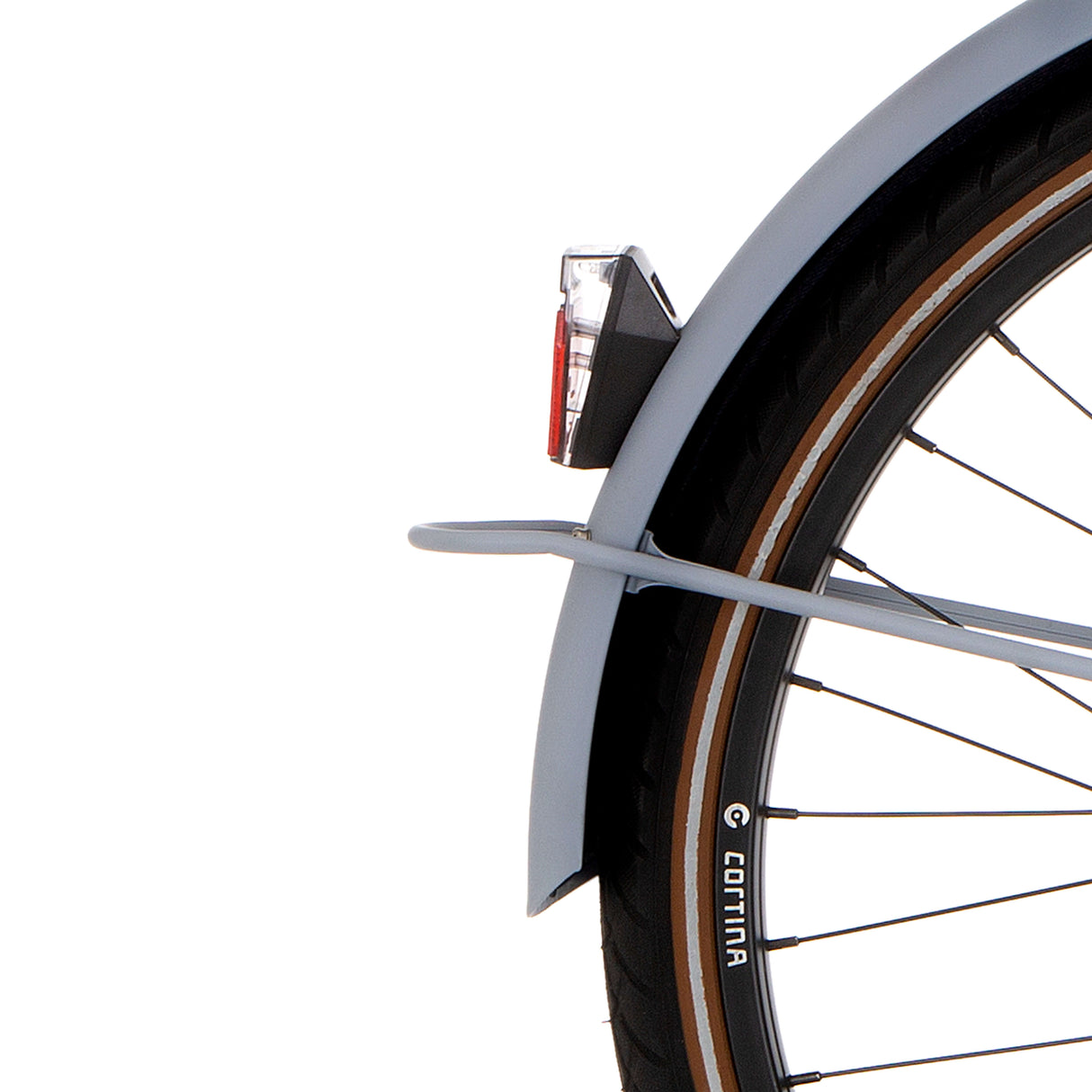 Cortina Mudguard rear 26 U4 neutral grey matt