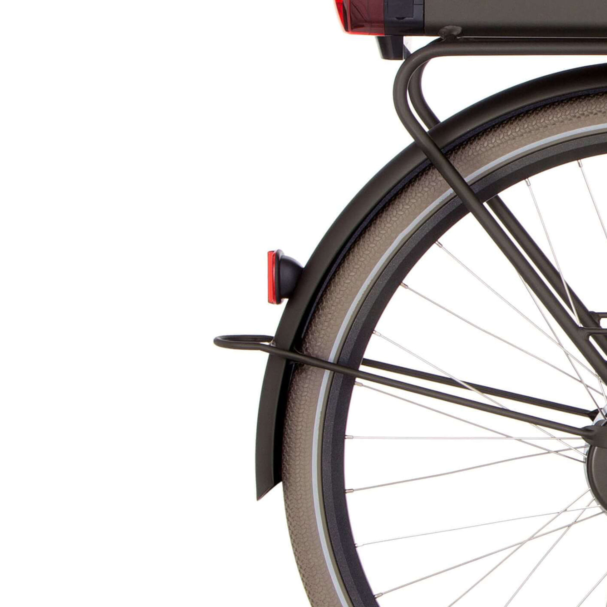 Cortina Mudguard rear 28 E-U4 elegance green matt