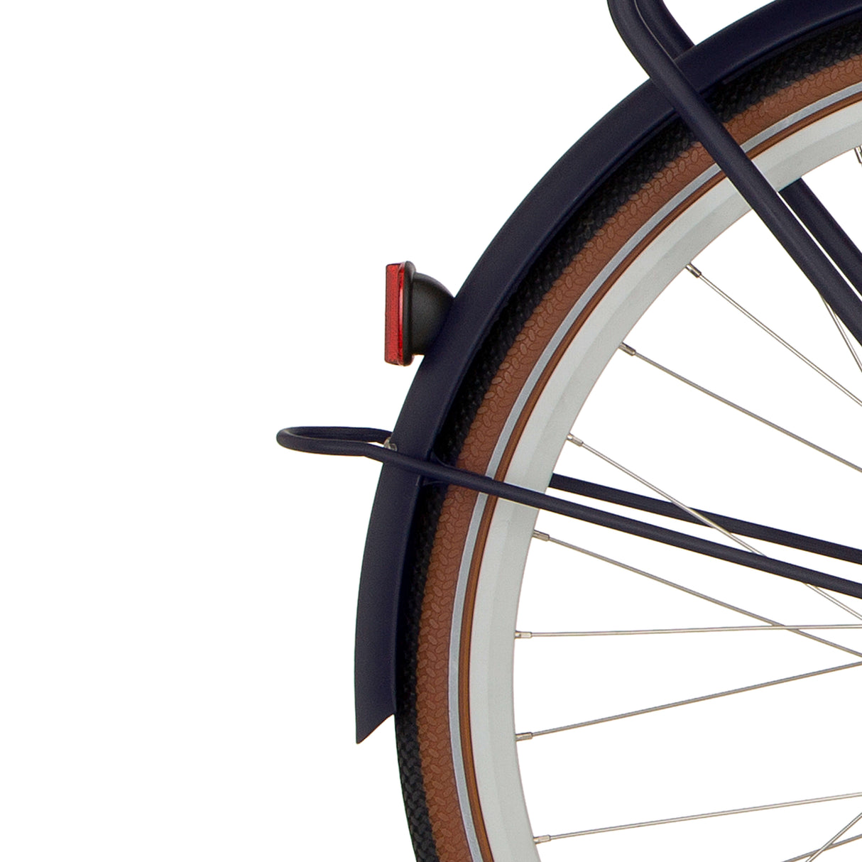 Cortina Mudguard rear 28 E-U4 dark grey matt