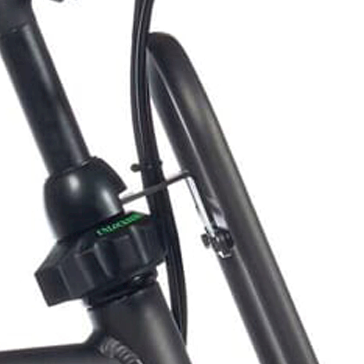 Cortina steering head bracket front carrier 28 H eclipse black matt