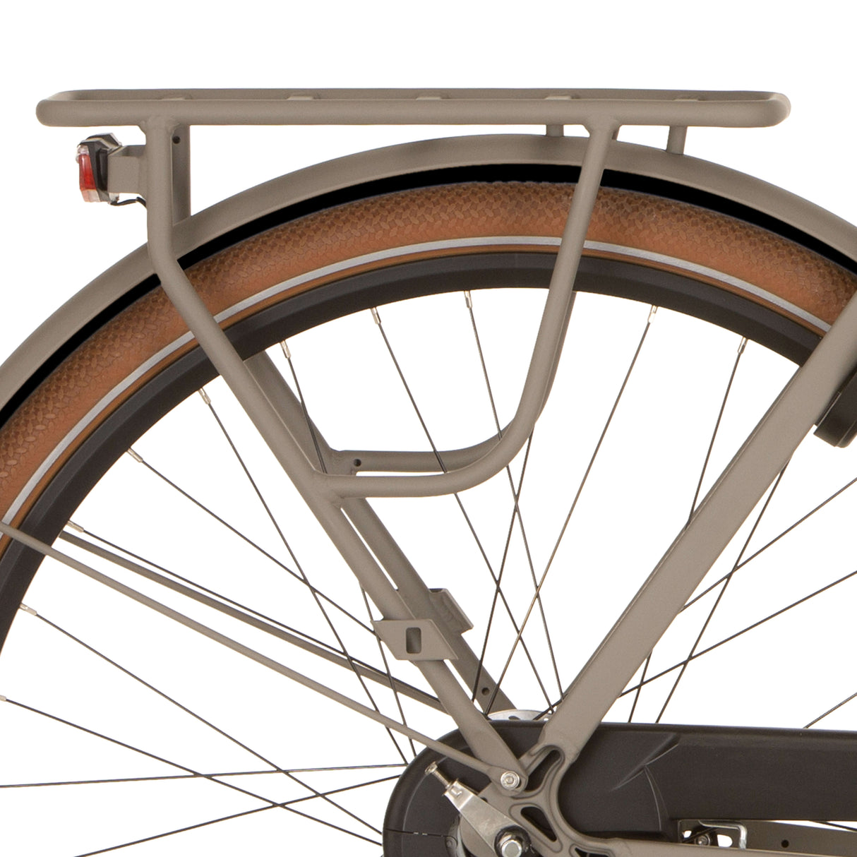 Cortina rear carrier foss halva gray matt