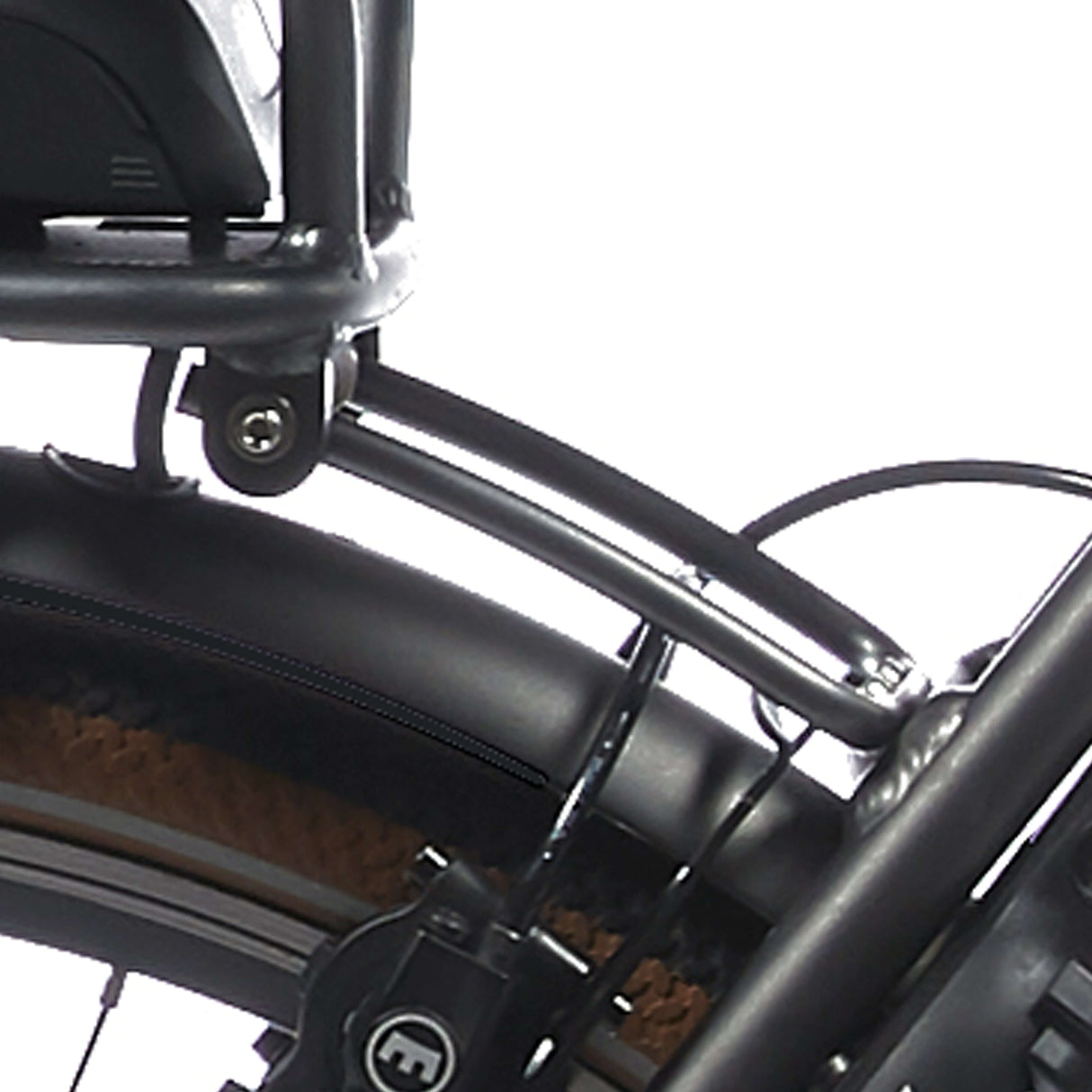 Cortina carrier bracket e-u4 eclips black matt 170mm