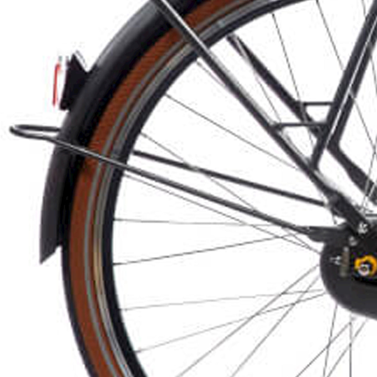 Cortina Mudguard bar rear 28 E-U4 eclipse black matt