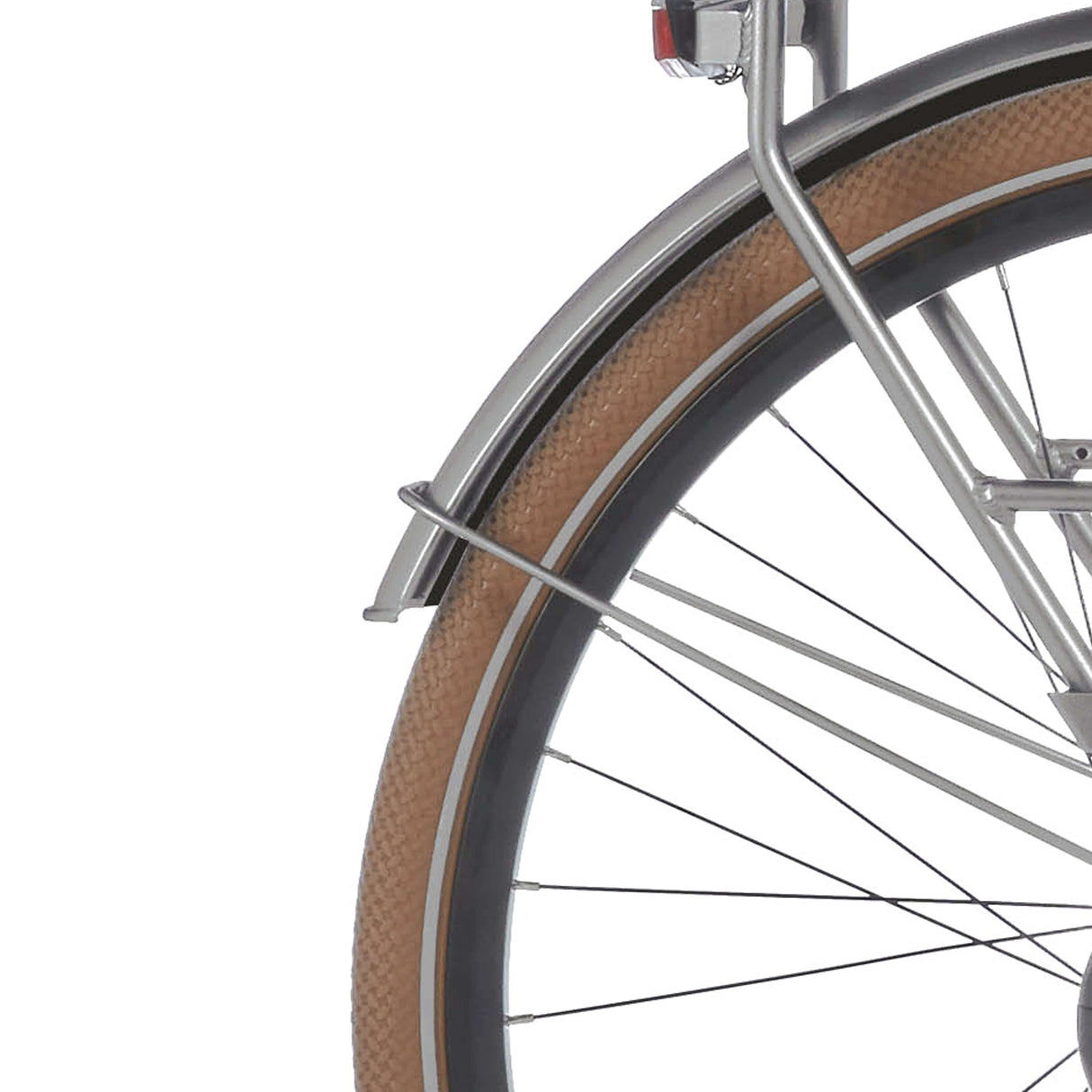 Cortina mudguard rear 28 foss lead metal matt