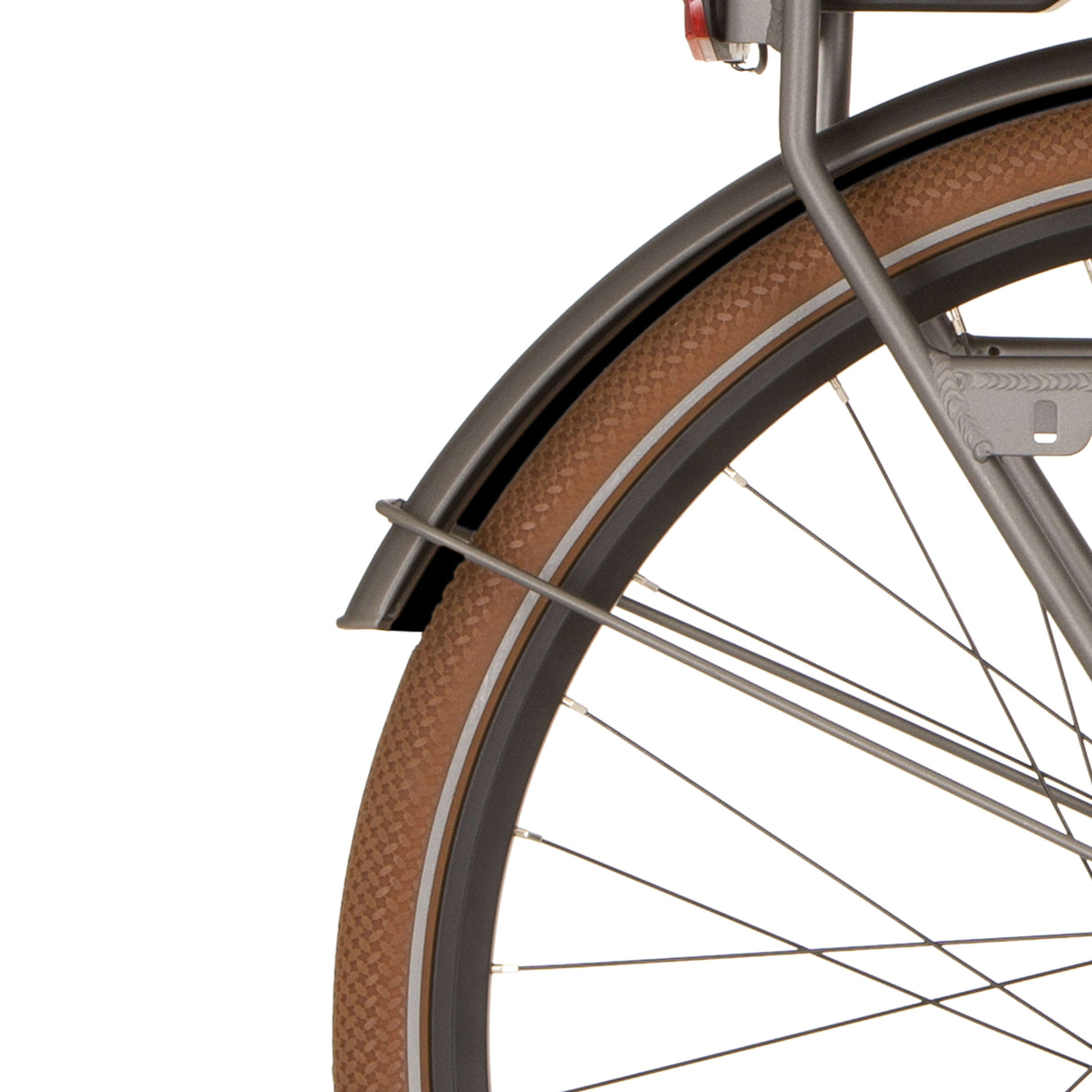 Cortina mudguard rear 28 e-foss lead metal matt