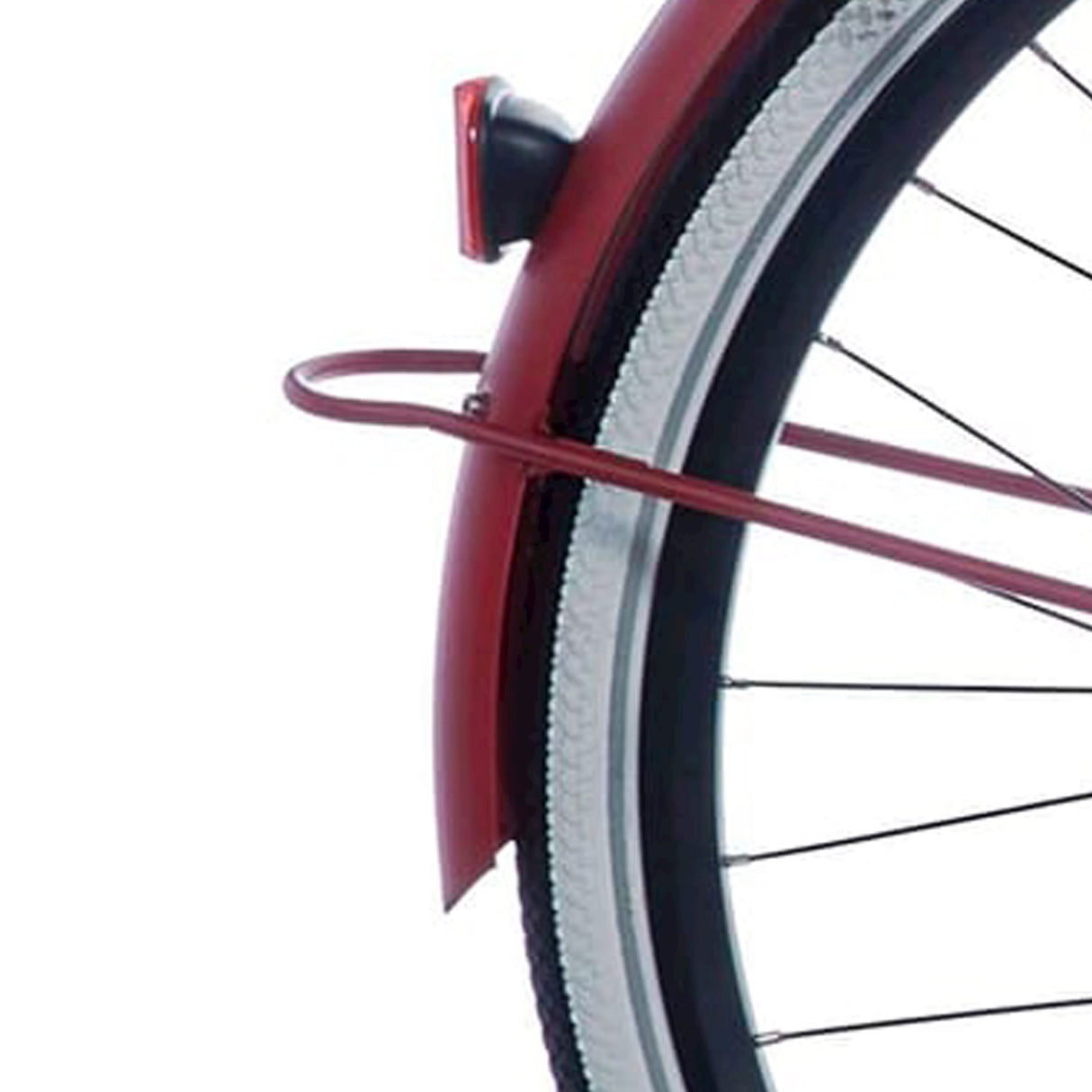 Cortina Mudguard rear 28 E-U4 raspberry matt