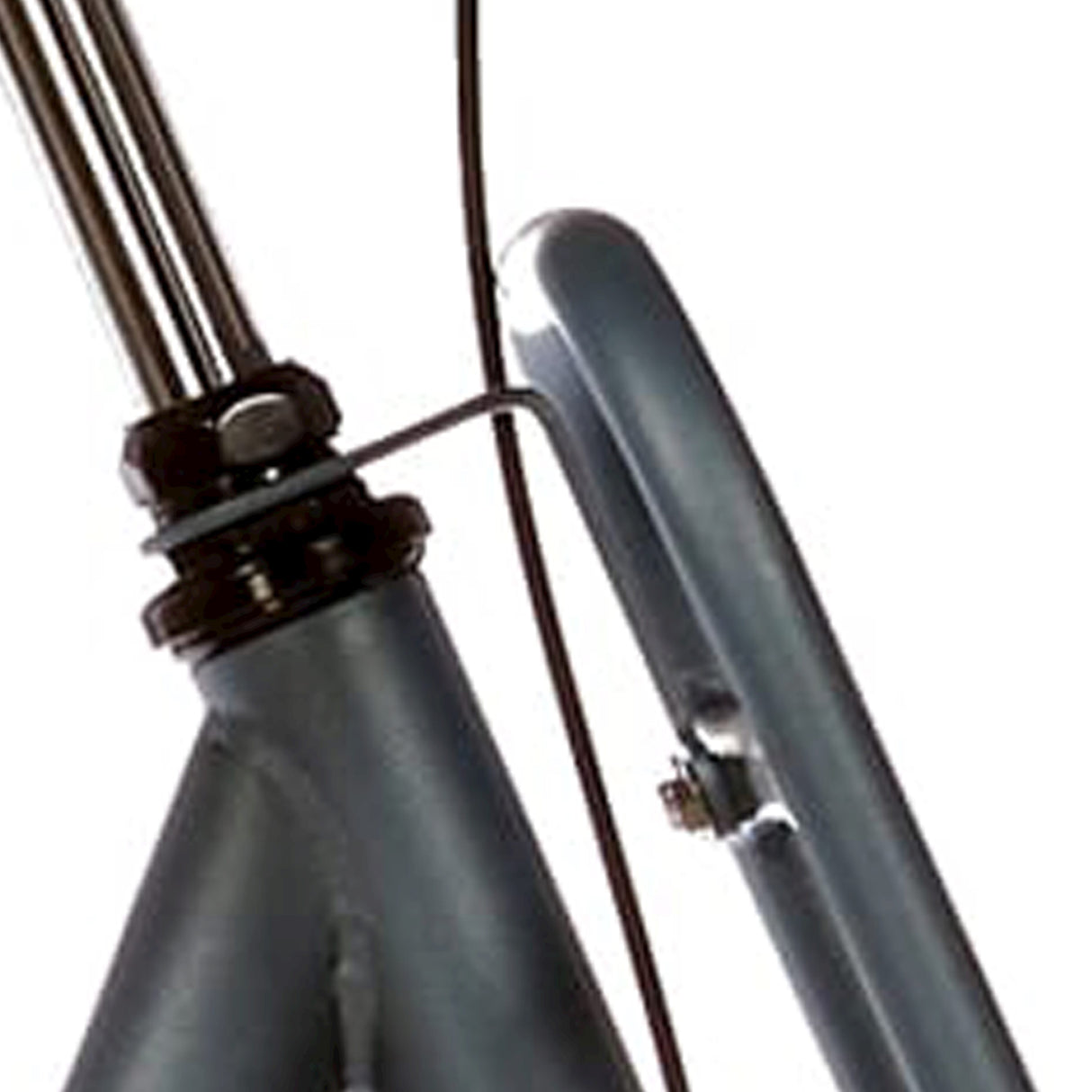 Cortina steering head bracket front carrier 26 m stonewash matt