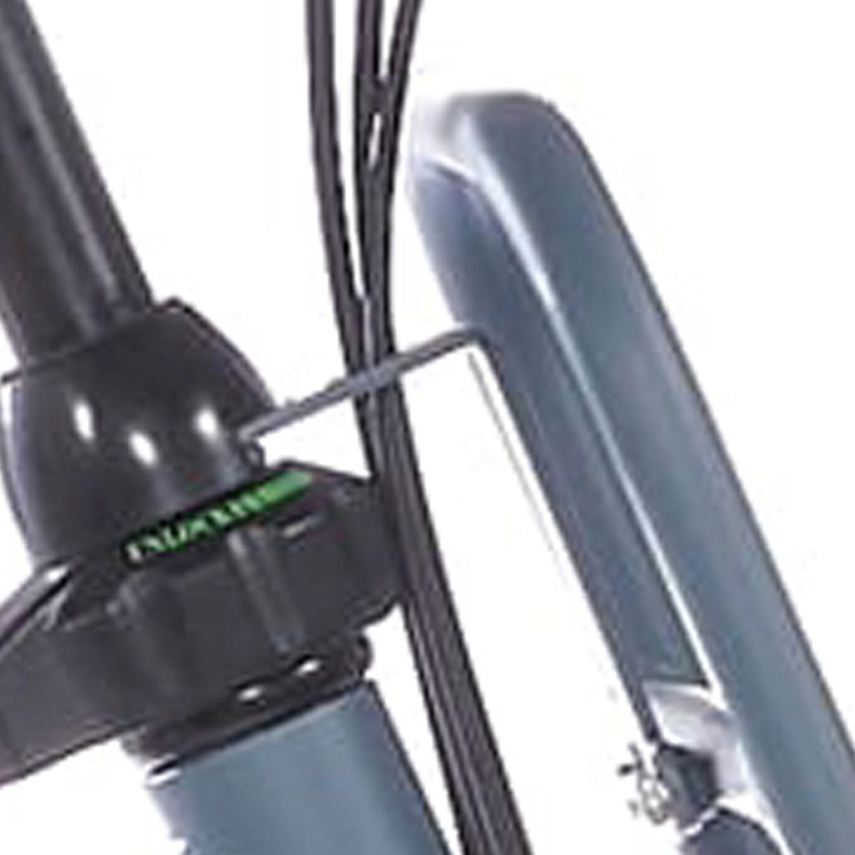 Cortina steering head bracket front carrier 28 H65 mouse grey matt