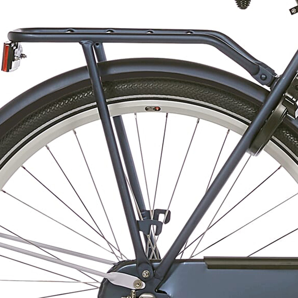 Cortina rear carrier U4 50 polish blue matt