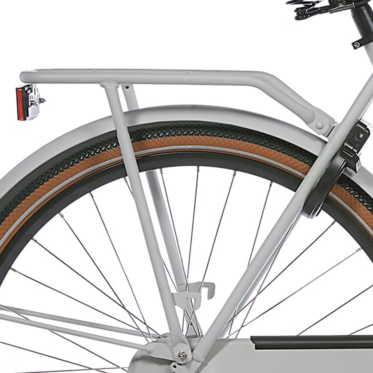 Cortina rear carrier u4 50 smooth grey matt