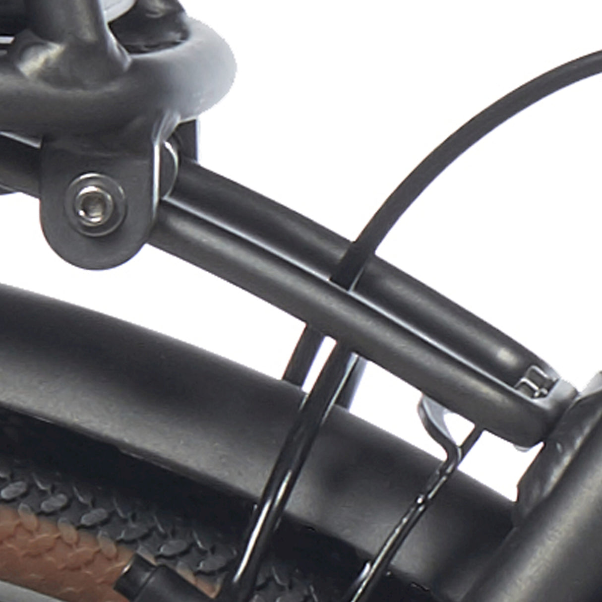 Cortina carrier bracket e-u4 eclips black matt 110mm