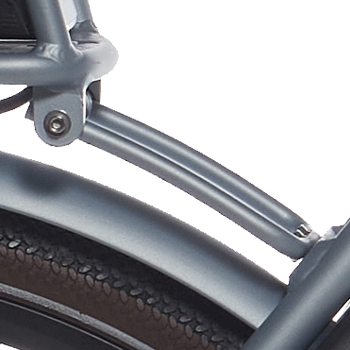 Cortina carrier bracket e-u4 slate matt 150mm