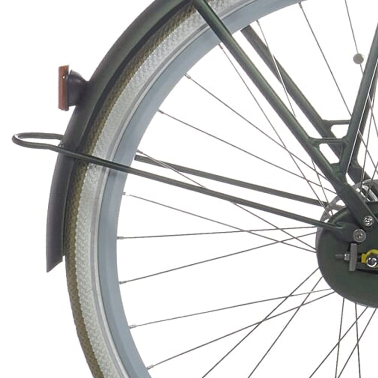 Cortina mudguard rod rear 28 e-u4 hunter green matt