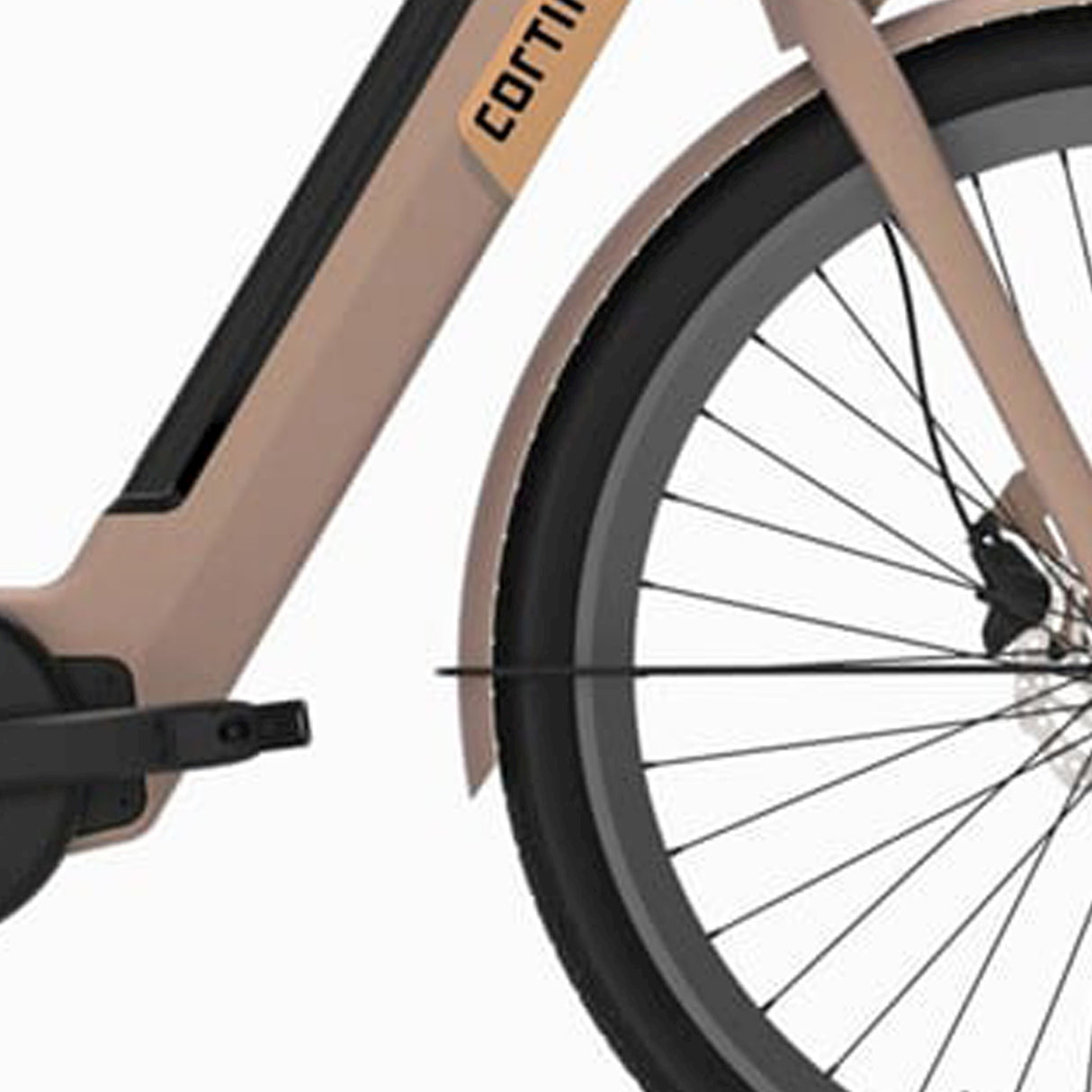 Cortina Fender pour 28 e-nite rose champagne Matt