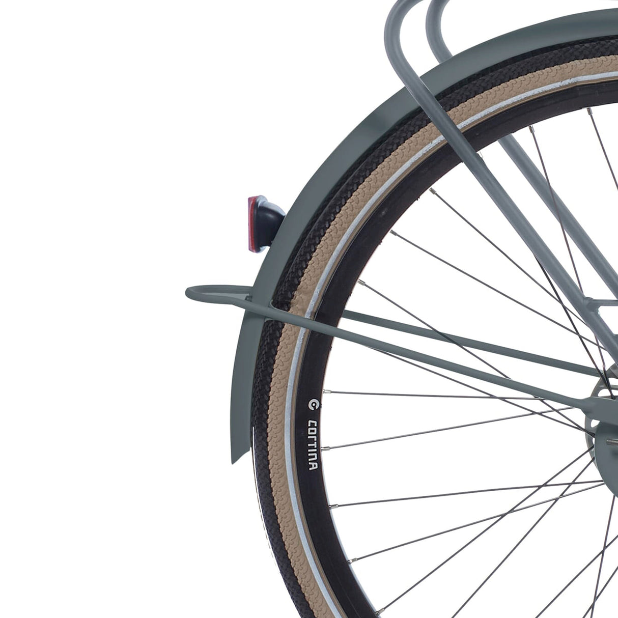 Cortina rear mudguard 28 e-u4 mouse grey matt