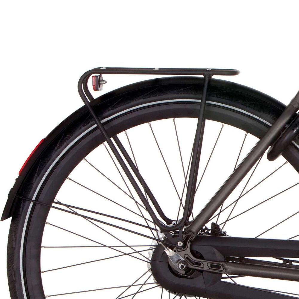 Cortina mudguard rear 28 e-mozzo pling jet black matt