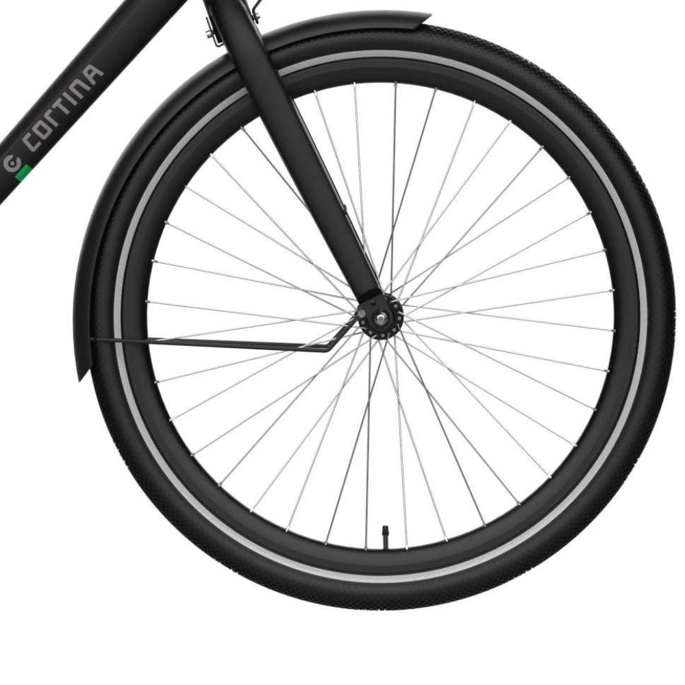 Barra de guardabarros cortina para marea negra mate