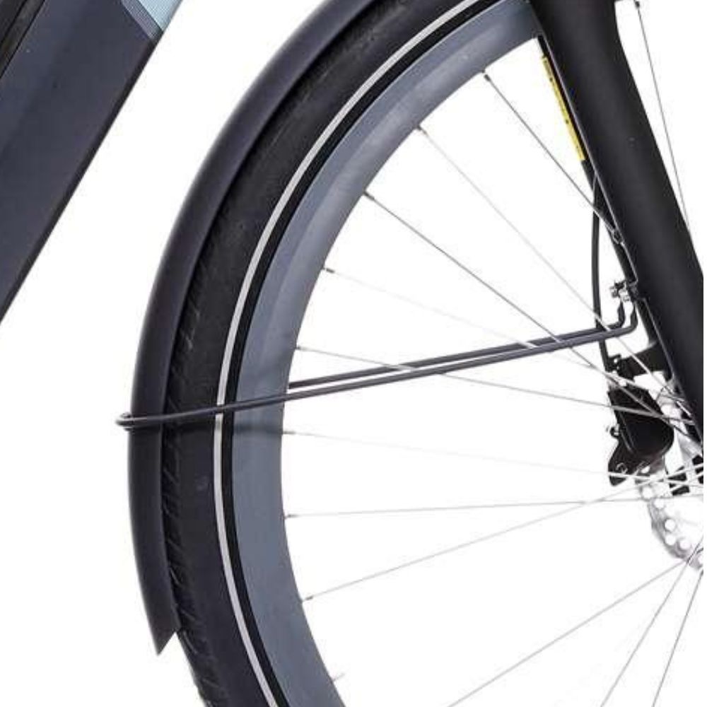 Barra de guardabarros cortina para piedra de humo e-nite mate