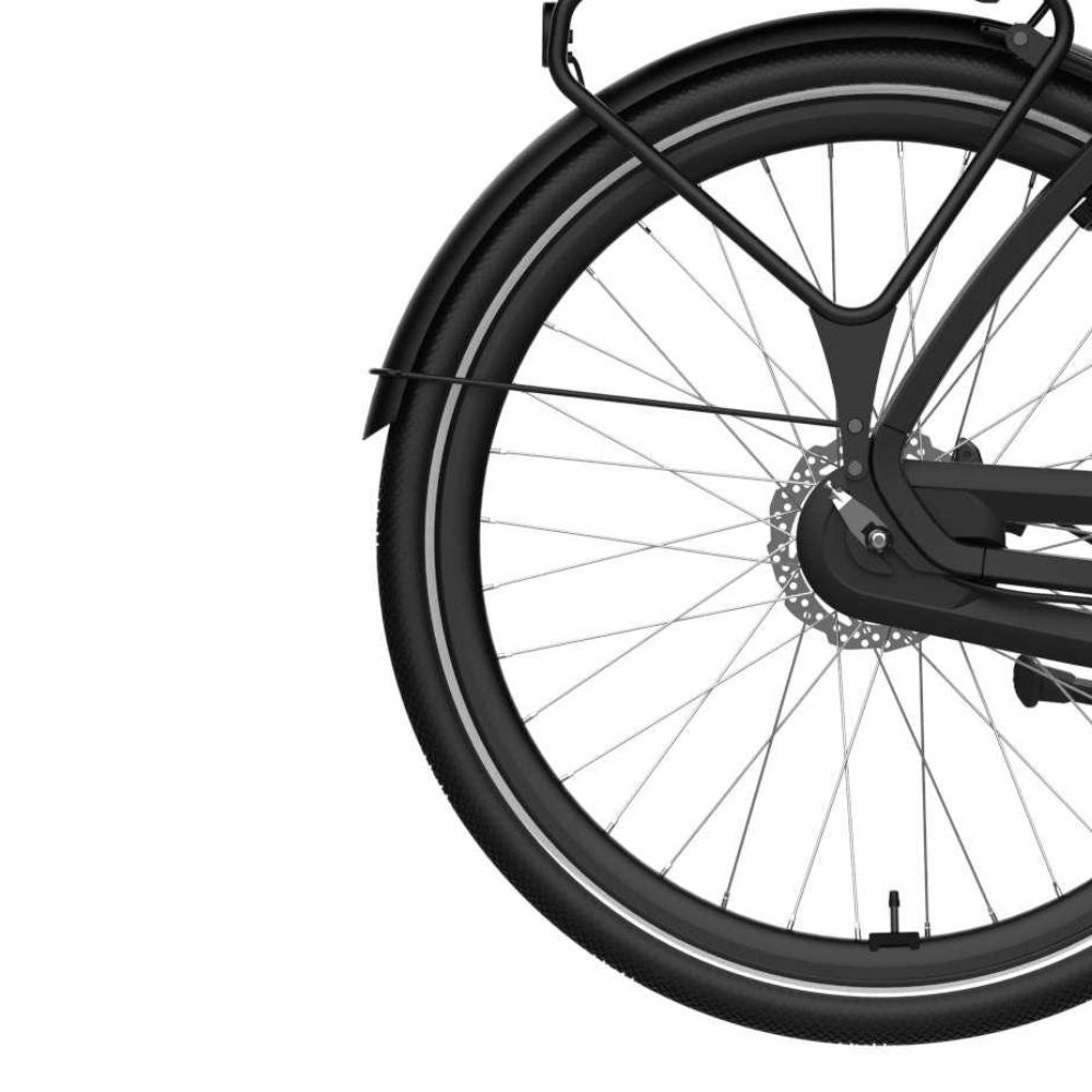 Tige de garde-boue Cortina derrière e-tide mm noir mat