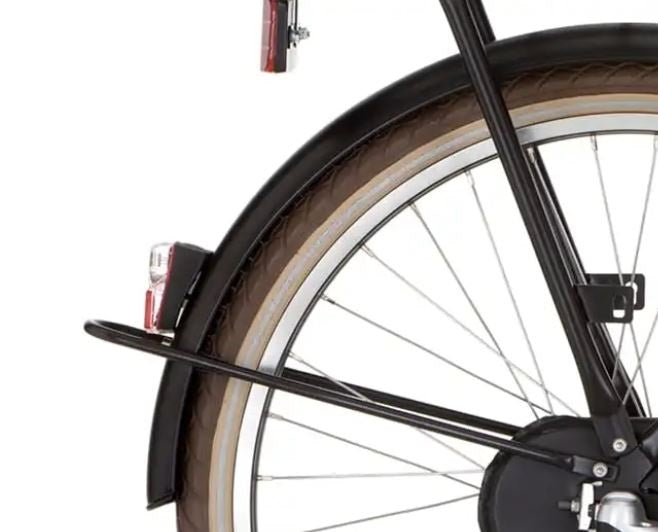 Cortina mudguard rear 24 u4 jet black matt