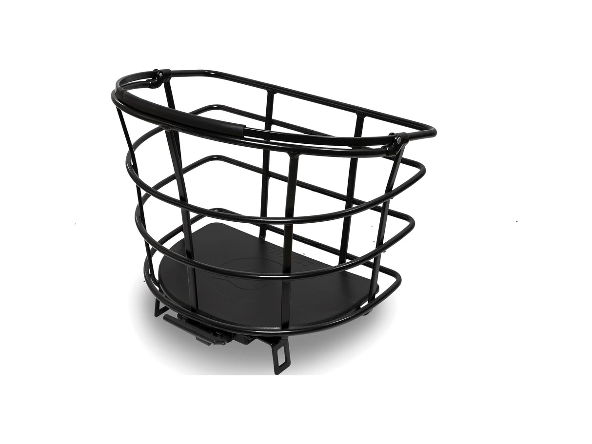 Cortina Basket Tokyo AVS 30L black half-round 40x32x26cm