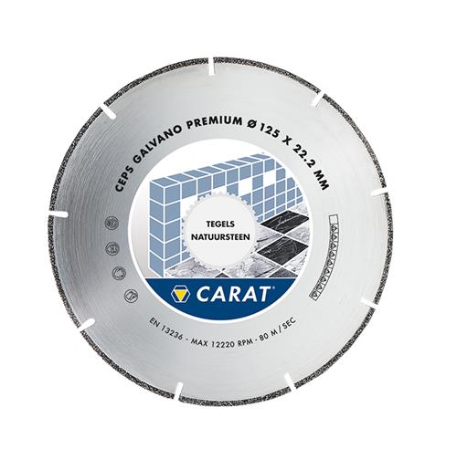 Carat diamantzaagblad 150x22.2 galvano