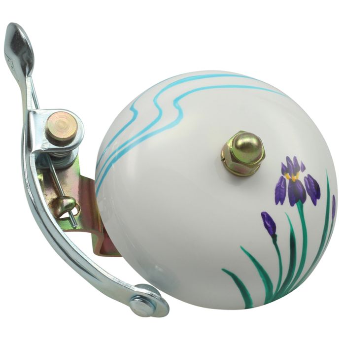 Crane suzu bell - hand painted - hana