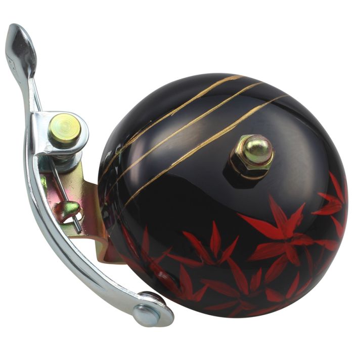 Crane suzu bell - hand painted - kaede